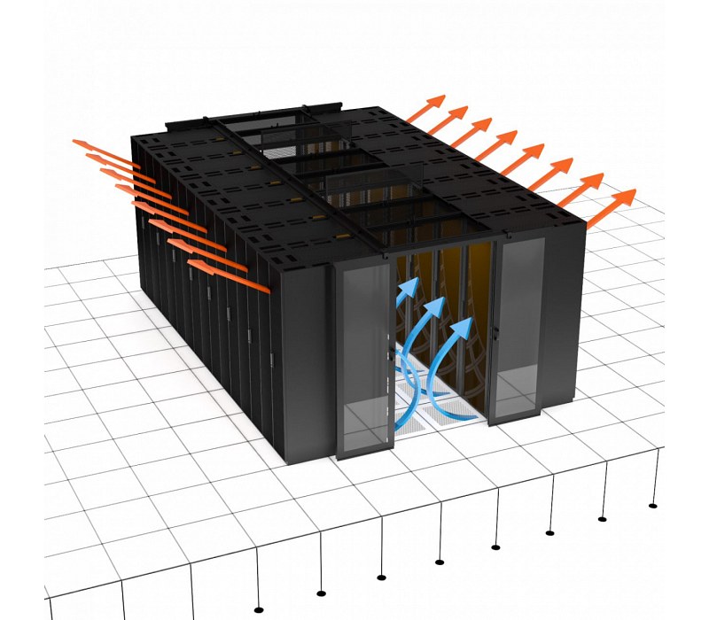 Система изоляции холодного коридора